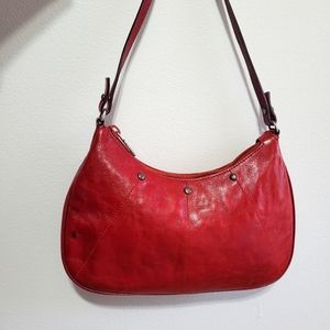 YSL rive gauche Rib Gauche Leather Mini Hand bag in very good condition